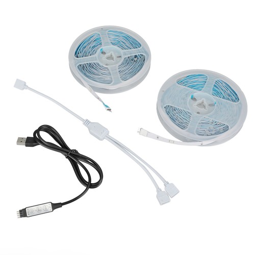 LED RGB Strip Light 5V Button Control Tape Light Color Changing USB Powered Hot - Picture 8 of 42