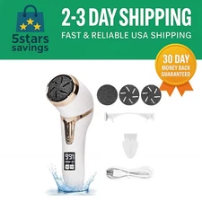 Effortless Foot Care: Electric Callus Remover with Vacuum & Rechargeable Power