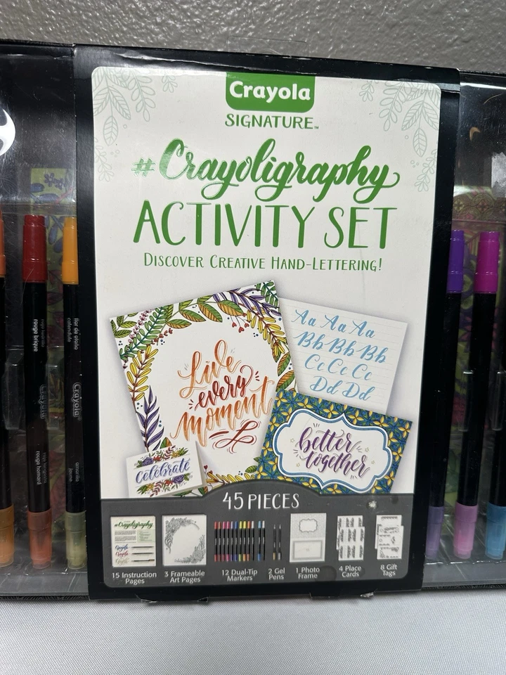 Crayola Signature Crayoligraphy Hand Lettering Art Set - Image 2 of 4