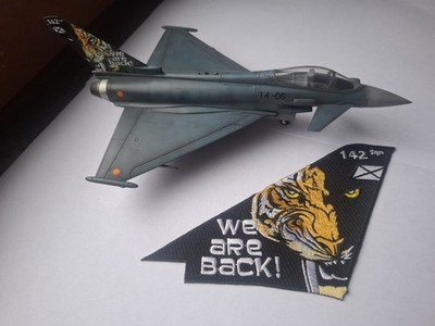 Easy Model 37143 & Decals - Eurofighter Spanish AF Tiger Meet 2016 mit Patch
