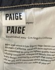 PAIGE Sz 28 JIMMY JIMMY SKINNY Cotton Blend Jeans — photo 4