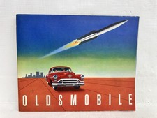 1951 Oldsmobile 98 88 Original Fold-out Sales Brochure Poster