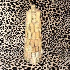 Handmade Large 14" Wine Cork Christmas Tree Centerpiece Decor decoration