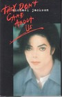 Michael Jackson They Don't Care About Us cassette UK Issue Pressed In Netherland