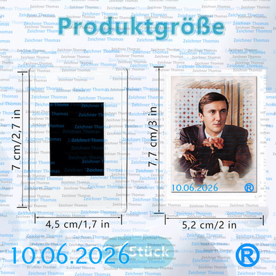 Marius Müller-Westernhagen--E454--111--Druck im Mini-Magnet