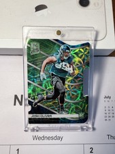 Josh Oliver Spectra Neon Green Scope Rookie Die-Cut /30 #178