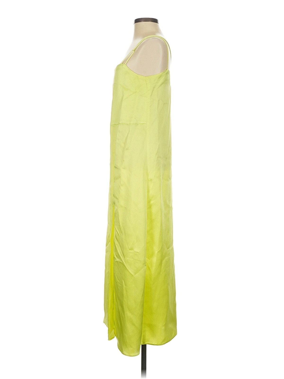 Zara Women Green Casual Dress XS thumbnail 4