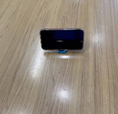 Mini Plastic Foldable Phone Stand. Can Add to Keychain Rings. New In Package