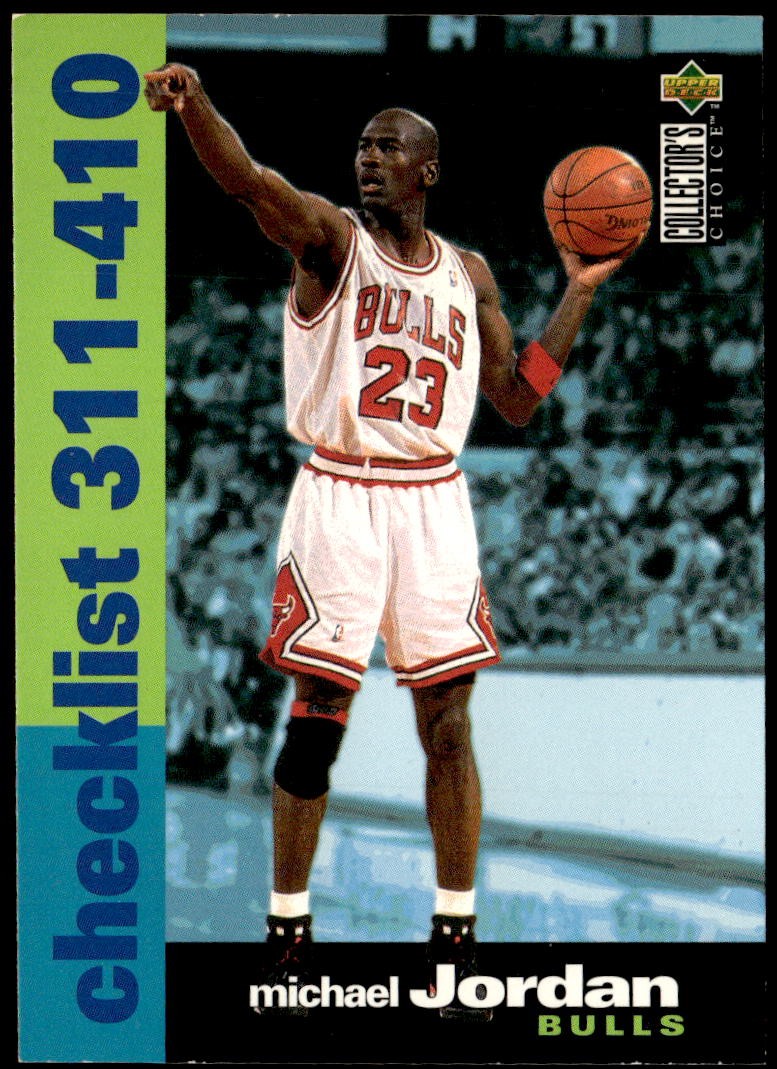 1995-96 Collector's Choice #410 Michael Jordan E1