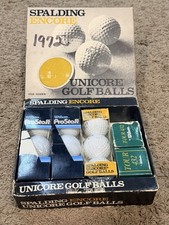 Vintage 1972 Golf Balls - New In Box NOS