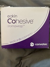 READ 10 Convatec 839006 Eakin Cohesive Stomawrap Oval Seal Ostomy NO BOX