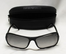 New Vintage Emporio Armani Sunglasses Case - 661-S - Black - Made in Italy