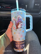 BUC-EE'S Brand NEW "2026" 40 OZ EASTER TUMBLER BLUE