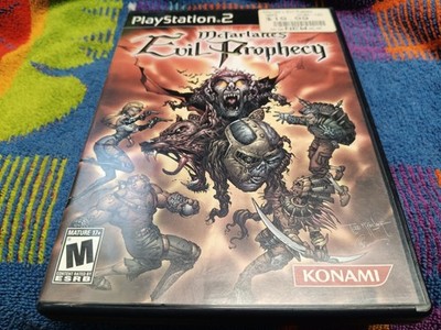 McFarlanes Evil Prophecy - Sony PlayStation 2 PS2 - CIB Complete Tested!
