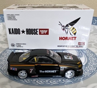 MINI GT Kaido House x Tamiya Nissan Skyline GT-R R34 Hornet #093 Opened Box