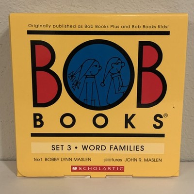 Bob Books Set 3- Word Families - Paperback By Bobby Lynn Maslen - VERY GOOD
