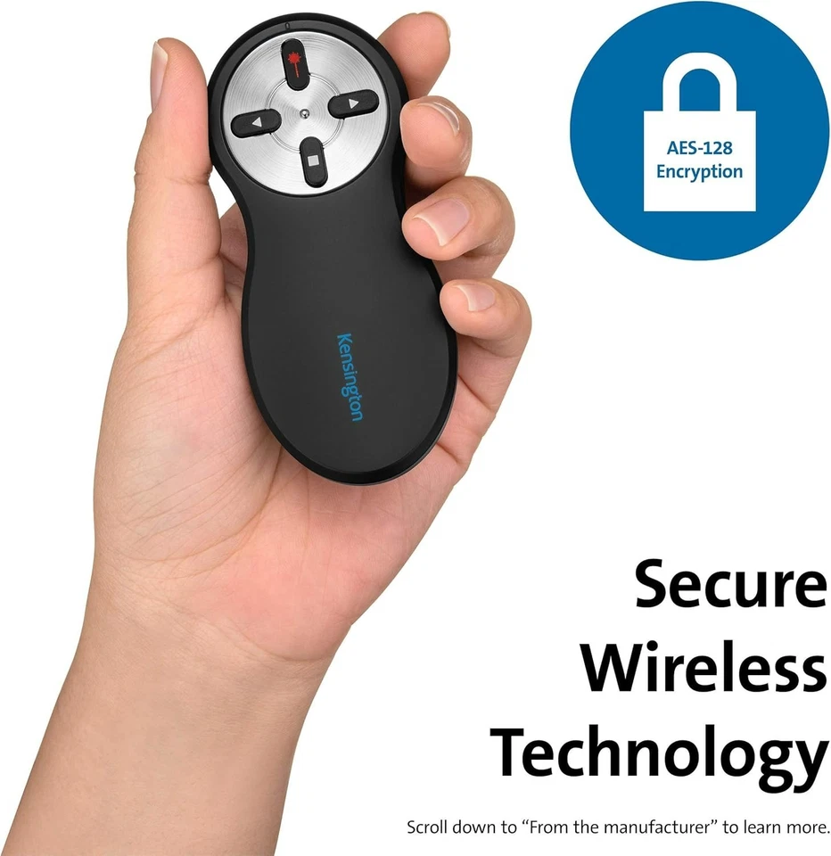 Kensington Wireless Presenter With Red Laser - Nano Receiver Windows/Mac NIB - Image 3 of 4