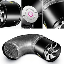 A Smart Choice Energy efficient Operation of the High Capacity 200mm Duct Fan