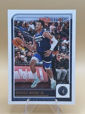 Wendell Moore Jr. 2023-24 Hoops Winter #210 Minnesota Timberwolves Trading Card