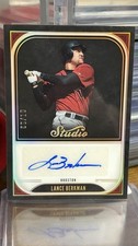 2023 Panini Chronicles - Studio Black Auto Signatures Lance Berkman 6/10 SSP $$