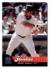 Bobby Abreu 2007 Fleer #120b New York Yankees Baseball Trading Card