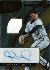 2022 Panini Select Rookie Jersey Autographs #RJA-RC Roansy Contreras #/299