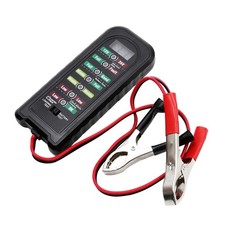 Diagnostic Tools LED Indication Battery Checker for MotorcycleTruck Portable