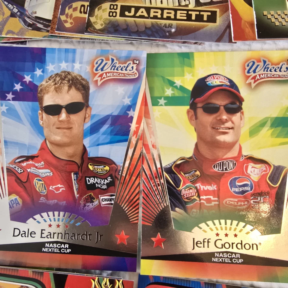 Лот из 500+ больших коллекционных карт NASCAR 90-е 00-е Upper Deck Press Pass Wheels - Изображение 3 из 4