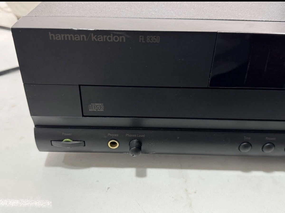 Vintage Harman Kardon FL-8350 CD Changer(5disc), Power On, May
