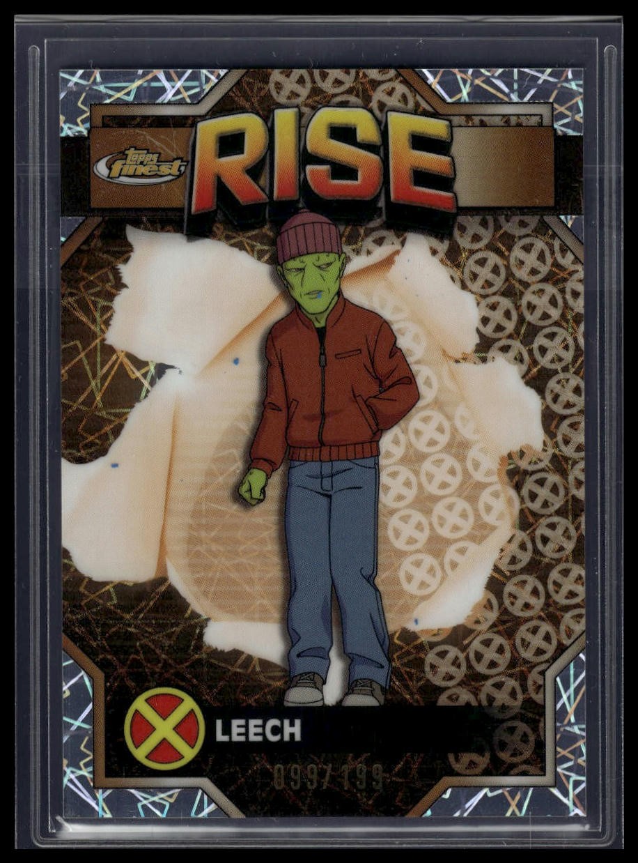 2025 Topps Finest X-Men '97 #25 Leech Laser Refractor /199