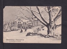 RIESENGEBIRGE: Buchenbaude mit Buche, gebraucht 1918 (15)