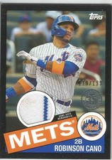 2020 Topps 1985 Topps 35th Anniversary Relics Black Series 2 85TR-RC Robinson Ca