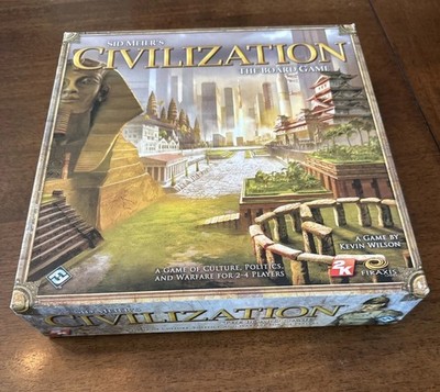 Sid Meier's Civilization The Board Game Fantasy Flight NEW SEALED