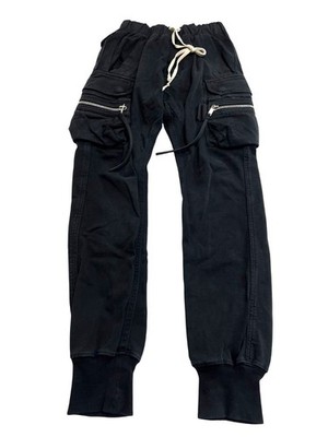 Rick Owens Mastodon Cargo Pants in Black