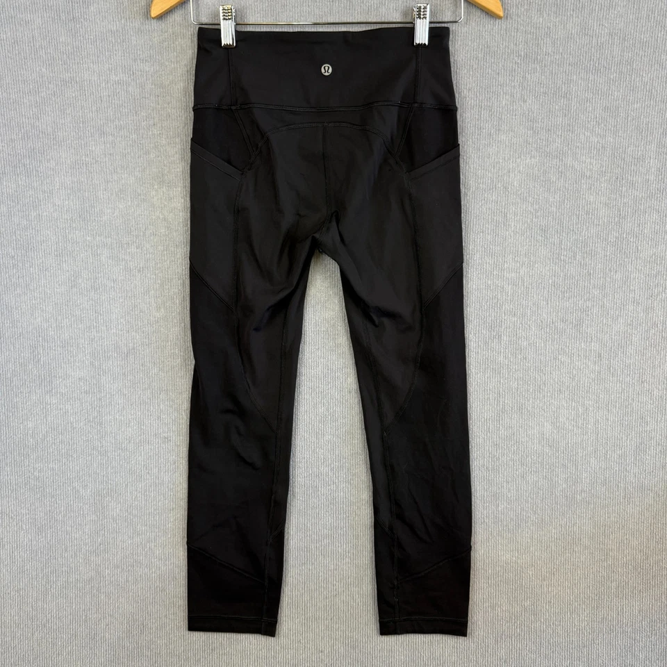 Lululemon Leggings Womens 6 All The Right Places Crop 2 Stretch - Image 2 of 4