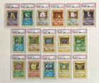 Lot(16) PSA 6 1999 Pokemon Game Shadowless 1-16 w/ Machamp 1st Edition Charizard