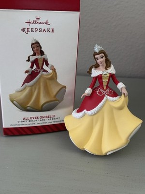 HALLMARK 2014 ALL EYES ON BELLE BEAUTY AND THE BEAST DISNEY ORNAMENT