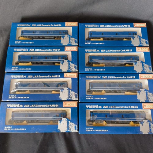 Juego de 8 vagones generador JNR BASURA, Tomix 2505 JNR escala N modelo tren japonés | Zustand: Used