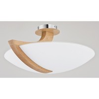 Weiß Moderne Deckenlampe Deckenleuchte 3X40W/E14 54X25 [Cm]