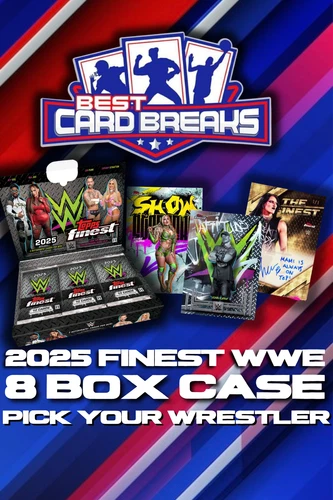 Apollo Crews 2025 Topps Finest WWE 8 Box Case Break PYW #2