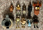 Star Wars Figures Lot of  Vintage RotJ 1980s Ewoks and Jabba Crew Band Lando