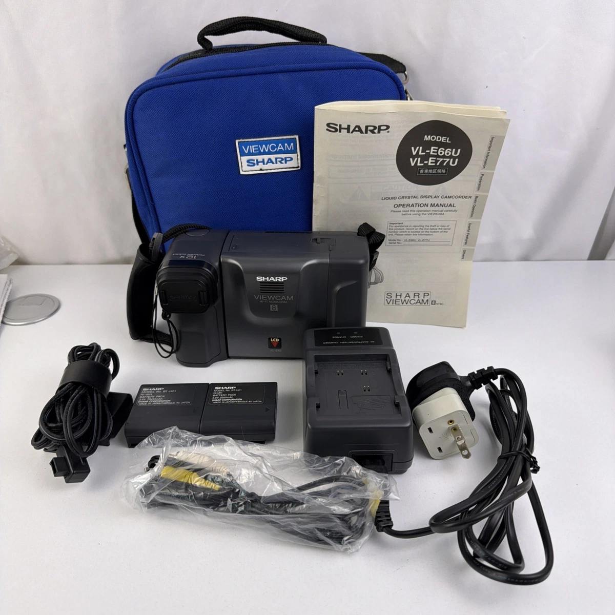Sharp Viewcam Video 8 Camcorders with LCD Screen for sale | eBay