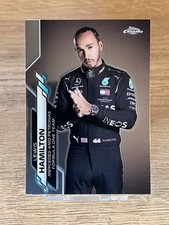 2020 Topps Chrome Formula 1 F1 Card #1 - Lewis Hamilton Rookie RC Base Portrait
