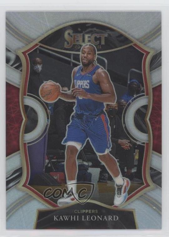 2020-21 Panini Select Concourse Silver Prizm Kawhi Leonard #37 2o7