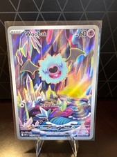 Pokemon TCG Woobat - 119/086 Holo SV: White Flare Illustration Rare on eBay