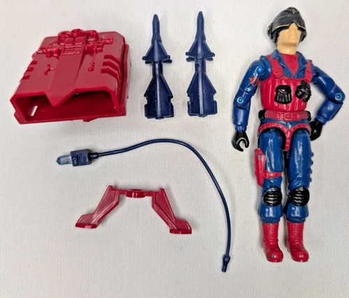 Original GI JOE Scrap Iron Figure 1984 + accessories ARAH Incomplete