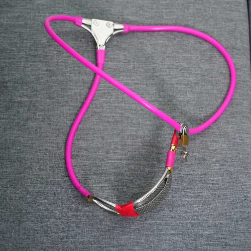 Male Female Stainless Steel Chastity Belt Invisible Pants Cage Adjustable Device - Picture 9 of 12