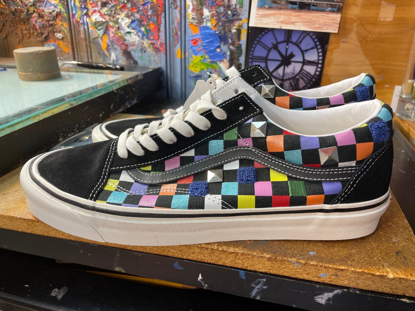 Vans Old Skool 36 DX Anaheim Factory Mix Check Size US 12 Men'