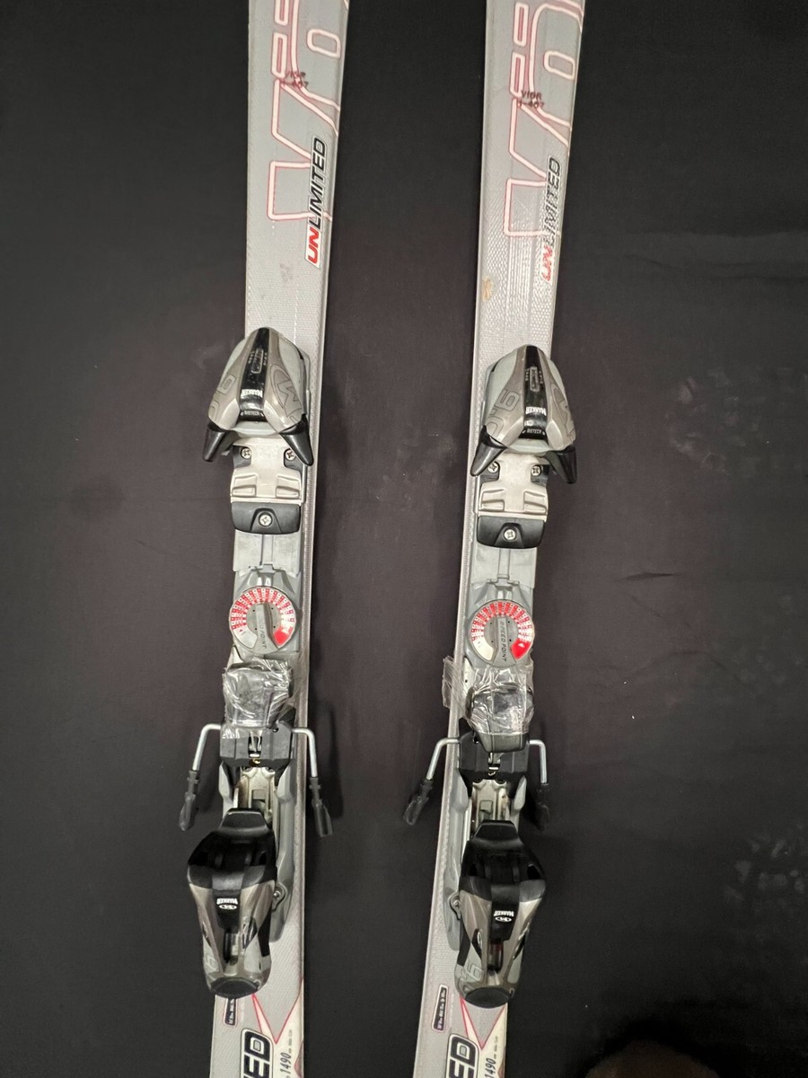 Volkl Unlimited R1 149 cm Skis with Adjustable Bindings | eBay