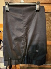 Men  s Dockers Signature Khaki Straight Fit Pleated Dress Pants 36 x 30 Black